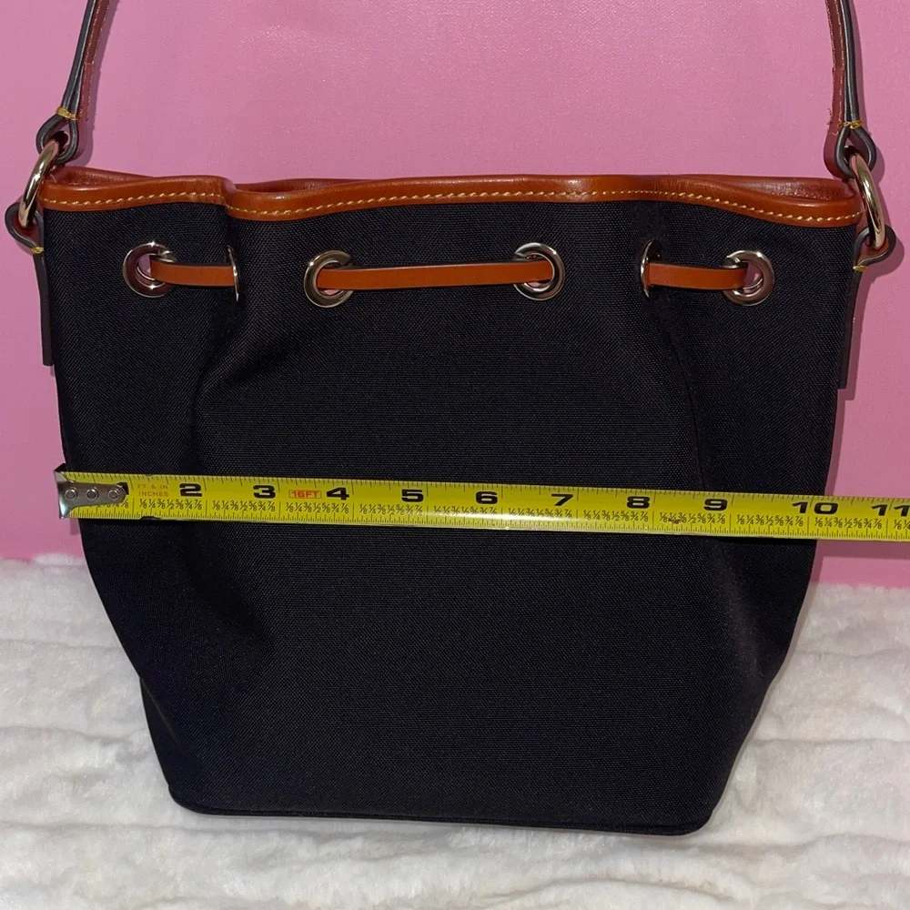Dooney & Bourke nylon drawstring bucket bag